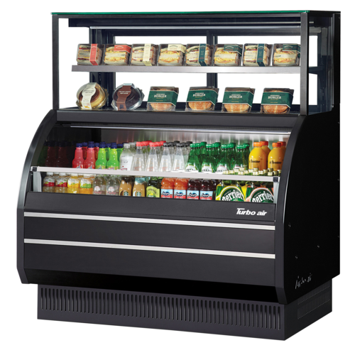 Turbo Air TOM-W-50SB-UF-N 50 7/8" Open Air Merchandiser
