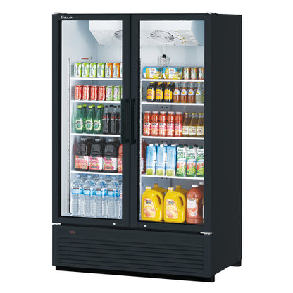 Turbo Air TGM-47SDH-N 51 1/8" 2 Section Refrigerated Merchandiser