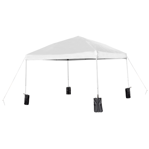Flash Furniture JJ-GZ1010PKG-WH-GG 116" Patio Umbrella