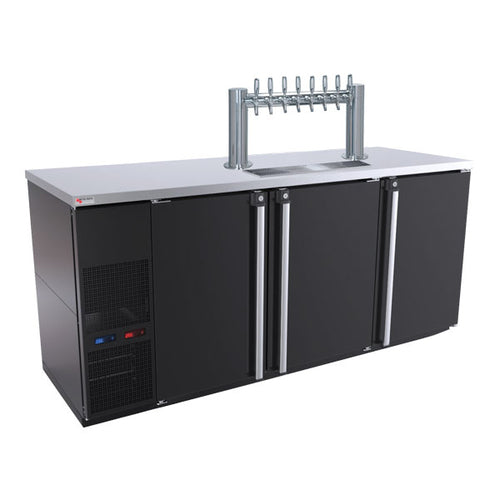 Micro Matic MBB78BC-E-A 80" Draft Beer Cooler