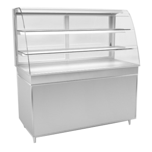 RPI VIHD4-34-R-CV-CO 57 1/8" Refrigerated Display Case