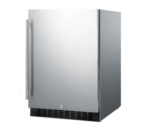 Summit SPR627OSCSS 23 5/8" Solid Door Undercounter Refrigerator