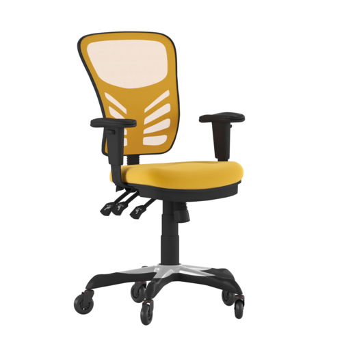 Flash Furniture HL-0001-YEL-RLB-GG 25 1/2" Dining Chair