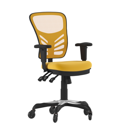 Flash Furniture HL-0001-YEL-RLB-GG 25 1/2" Dining Chair
