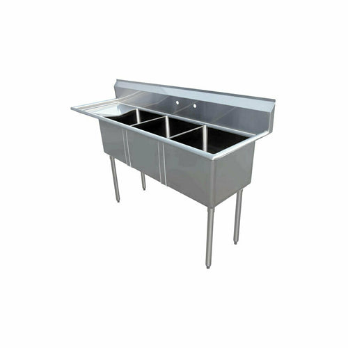 Omcan 43787 77" Compartment Sink