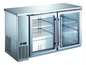 Entree EBB58-27GSX 58 7/8" Solid Door Back Bar Cooler