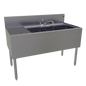 Glastender TSB-48R-S 48" Underbar Sink