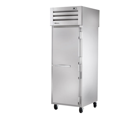 True STR1RPT-1S-1G-HC 27 1/2" 1 Section Solid & Glass Door Pass-Thru Refrigerator
