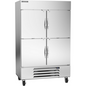 Beverage-Air HBR49HC-1-HS 52" 2 Section Solid Door Reach-In Refrigerator