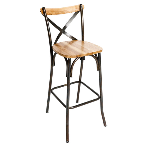 BFM Seating JS88BGR3-NTRU 19" Barstool