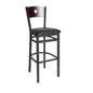 BFM Seating 2152B-SB GR4 17 1/2" Barstool