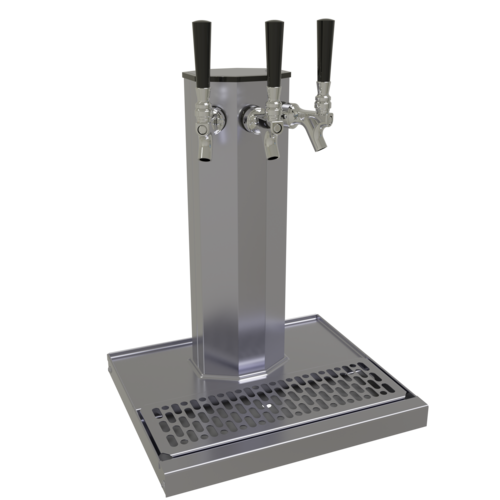 Glastender CT-3-SSR 14" Draft Beer Tower