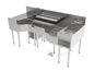 Perlick PCE68-C-6 68" Underbar Ice Bin / Cocktail Station
