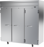 Beverage-Air HRPS3HC-1S 78" 3 Section Solid Door Reach-In Refrigerator