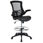 Flash Furniture BL-X-5M-D-BK-LEA-GG 24 1/2" Dining Chair
