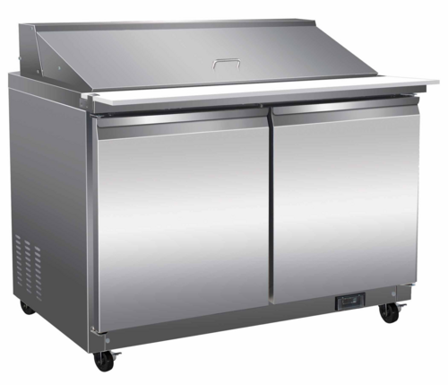 Entree S48-MT-SI-HC 48 1/4" Mega Top Sandwich / Salad Prep Table