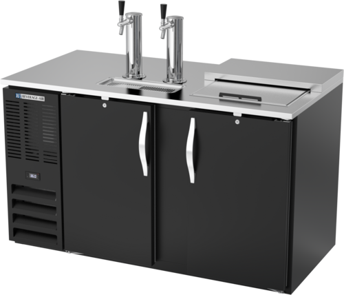 Beverage-Air DD58HC-C-B 58" Draft Beer Cooler