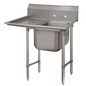 Advance Tabco T9-1-24-18L-X 44" Compartment Sink