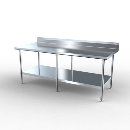 NBR TS-9630R5 96" Work Table