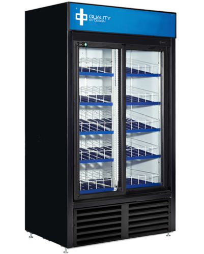 Minus Forty CD40-HC BLACK 48" Refrigerated Merchandiser