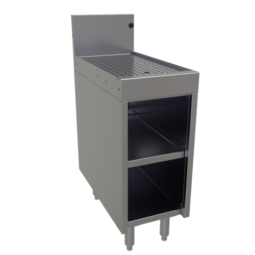 Glastender DBCB-12-LD 12" Underbar Drainboard