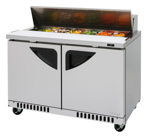 Turbo Air TST-48SD-FB-N 48 1/4" 12 Pan Sandwich / Salad Prep Table