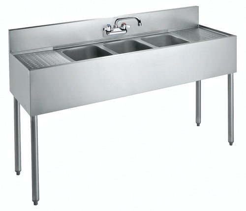 Krowne CS-1860 60" Compartment Sink