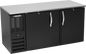 Beverage-Air BB68HC-F-B 68" Solid Door Back Bar Cooler