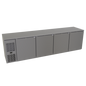 Glastender C1FL108-UC 108" Solid Door Undercounter Refrigerator