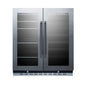 Summit SWBV3067B 29 1/2" Wine Cellar Cabinet