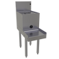 Glastender DBSA-12-RF 12" Underbar Ice Bin / Cocktail Station