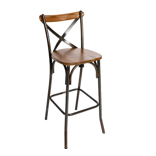 BFM Seating JS88BASH-AASB 19" Barstool