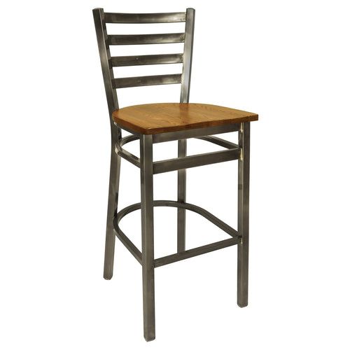 BFM Seating 2160B-CL ASH 17" Barstool