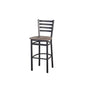 BFM Seating 2160BFHR-SB 17 1/4" Barstool