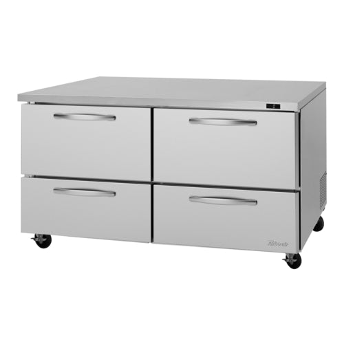 Turbo Air PUF-60-D4-N 60 1/4" Undercounter Freezer
