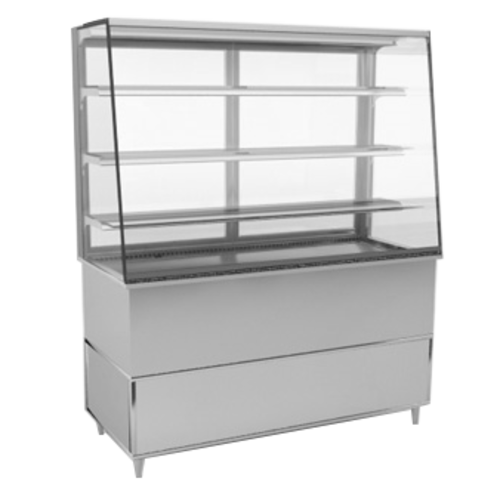 RPI VICD4-34-R-SL-SC-INS 57 1/8" Refrigerated Display Case
