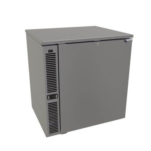 Glastender C1SL28-UC 28" Solid Door Undercounter Refrigerator