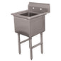 Advance Tabco FC-1-3624 41" Compartment Sink