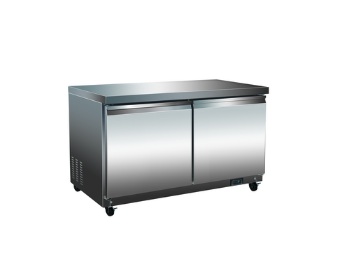 Entree UF61-SI-HC 61 1/4" Solid Door Undercounter Freezer