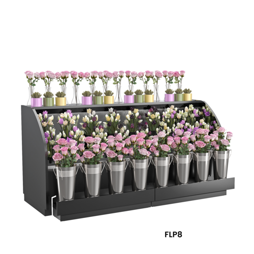 Structural Concepts FLP9 110 1/4" Refrigerated Merchandiser