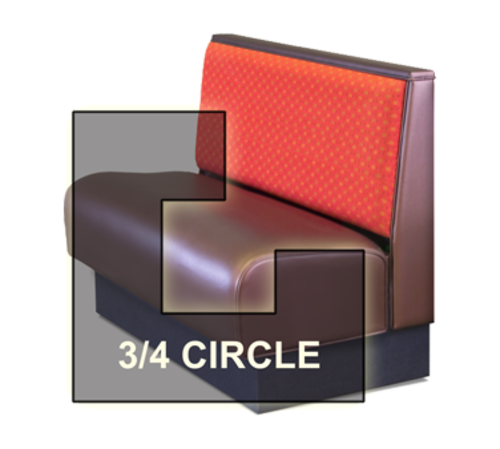 DM Seating DBTS-36-34 Booth