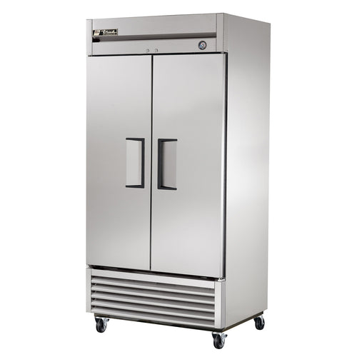 True T-35-HC 39 1/2" 2 Section Solid Door Reach-In Refrigerator