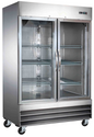 Entree ERB2X-G 54" Solid Door Reach-In Refrigerator