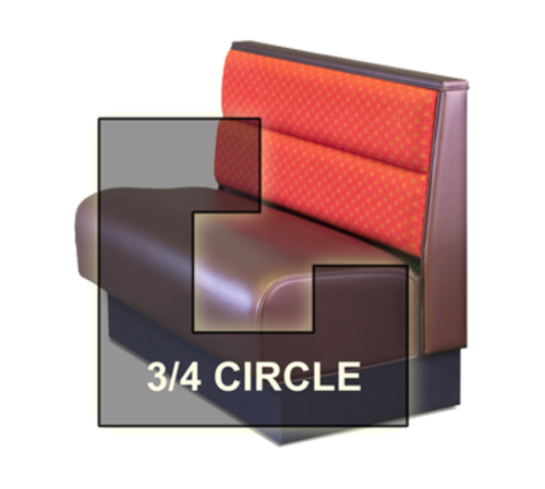 DM Seating DBTS-36HO-34 Booth