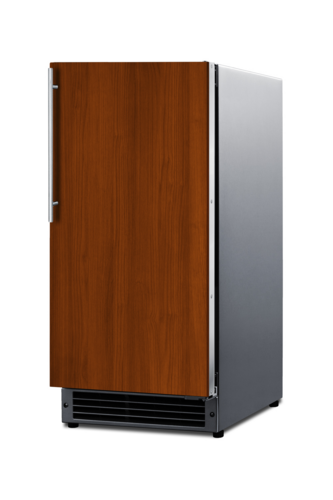 Summit BIM26H32IF 14 7/8" Solid Door Undercounter Refrigerator