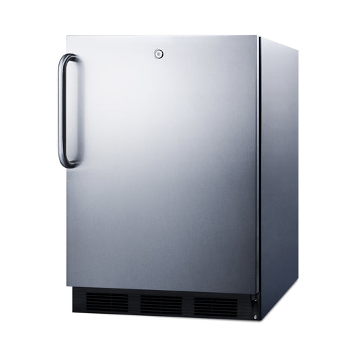Summit SPR7BOSSTADA 23 3/4" Solid Door Undercounter Refrigerator