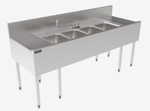 Perlick TSF72M4-DB 72" Underbar Sink