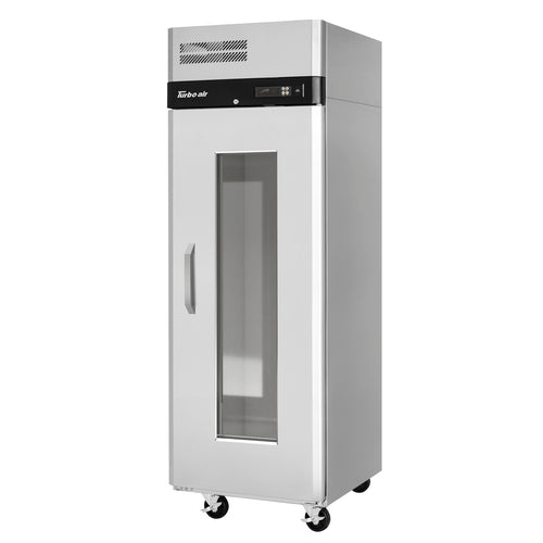 Turbo Air M3R24-1-G-N(-L) 28 3/4" 1 Section Glass Door Reach-In Refrigerator
