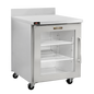 Traulsen CLUC-27R-GD-WTR 27 1/2" 1 Door Worktop Refrigerator