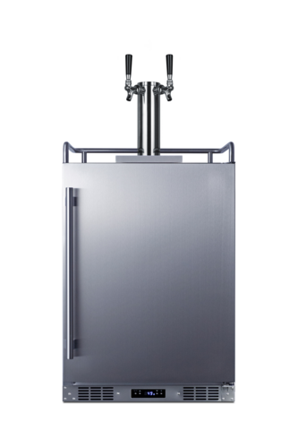 Summit SBC683OSTWINCFB 23 3/4" Cold Brew / Nitro Dispenser